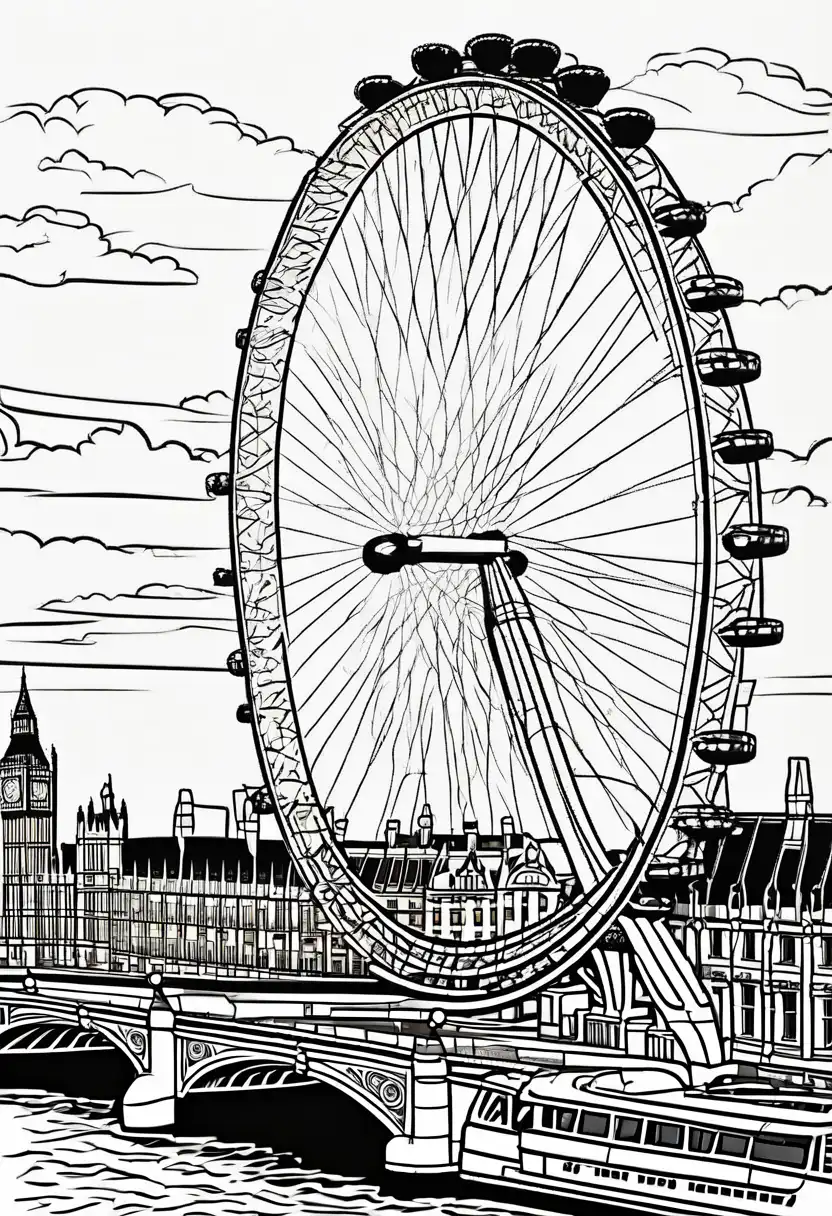 London Coloring Page